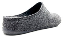 thies Pantoffel PET Slipper (weicher Filz) anthrazitgrau Hausschuhe Damen